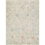 Piccadilly Handmade Silk and Wool Abstract Area Rug
