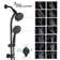 Matte Black Tub And Shower Faucet Rough-in Valve