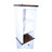 Bathroom Storage Cabinet With Style, Adjustable Shelves, Drawer, White Black Walnut, Well - Designed And Living Room Cabinet, Design Easy To Clean-1327645530-1327645529