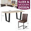 Abinash 4 - Person Dining Set