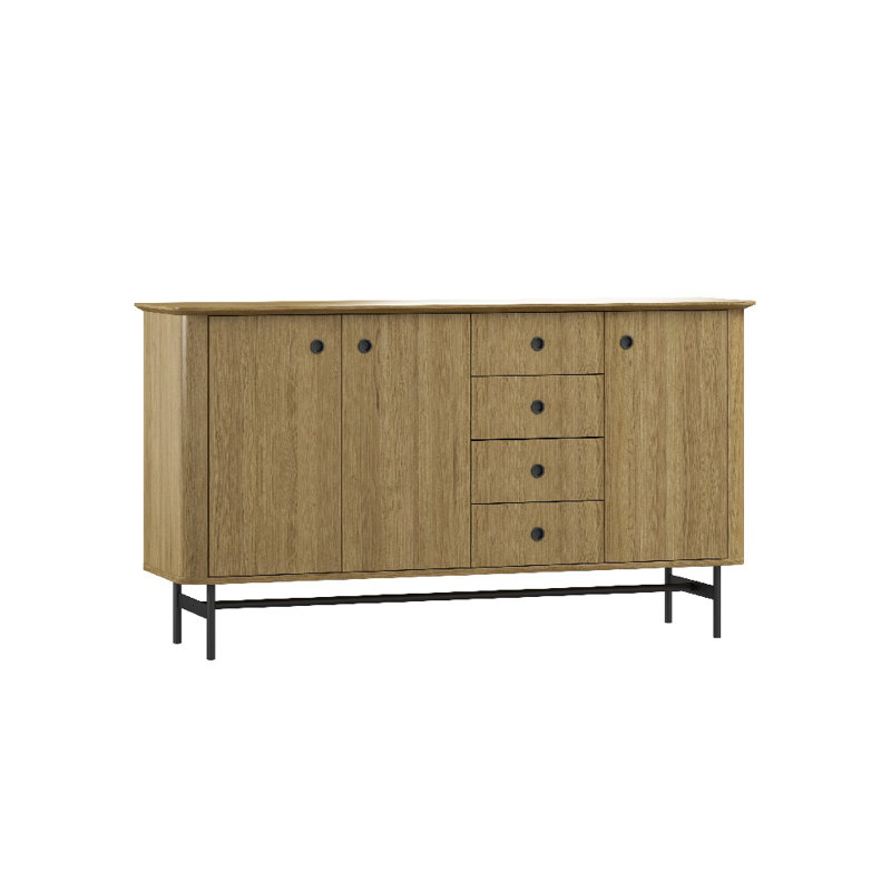 Hentz 166.5cm W 4 - Drawer Chest of Drawers
