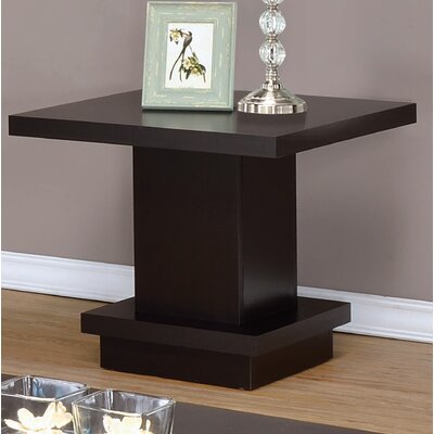 Ableton Pedestal End Table -  Winston Porter, 9608DE1D036E47AD8CF963FF63F26D46