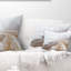 Coussin lombaire de mer sandy beach the winter shore