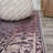 Victoria Ornate Persian All-Over Machine-Washable Brown/Gray Rug-2031093194