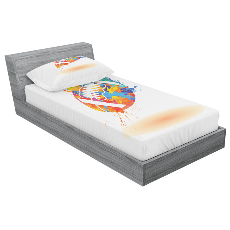Microfiber Sheet Set, Twin XL Sheet Set with Fitted Sheet