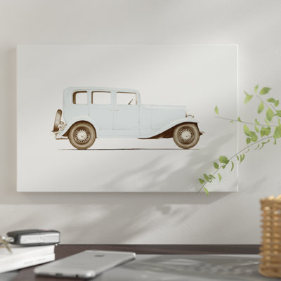 « pendant années 1930 voiture », reproduction d’impression sur toile