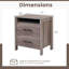 Table de chevet Jozette