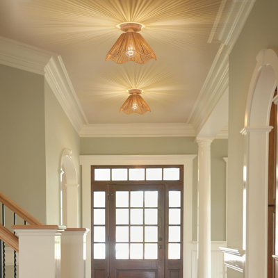 Luminaire de style bohémien de 12,5 pouces