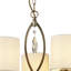 Sangerfield 5 - Light Shaded Chandelier