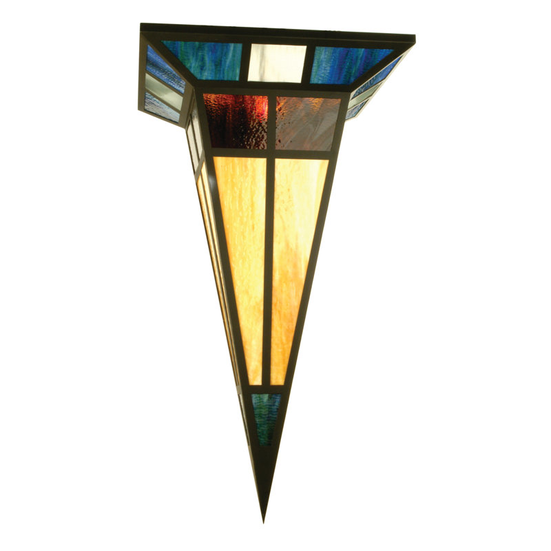 Plafonnier semi-encastré géométrique unique à 1 lumière de 24 po Polaris