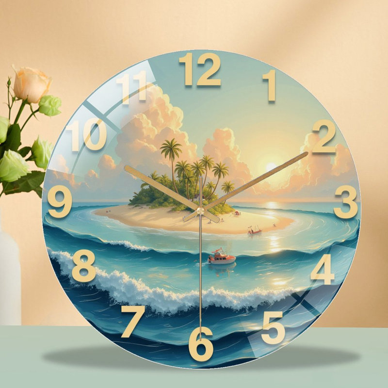 Horloge murale 12 po