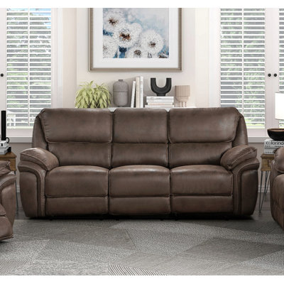Canapé inclinable de style moderne moelleux