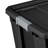 Sterilite Rugged Industrial Stackable Storage Tote w/ Lid, Black-115281025
