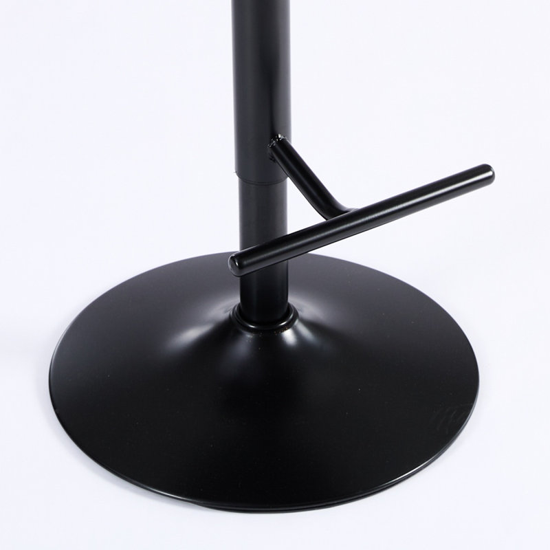 Tabourets de bar pivotants en polyuréthane vieilli et rétro avec hauteur de siège réglable, moderne et confortable pour un pub à la maison et un îlot de cuisine