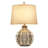 23" Farmhouse Rustic Resin Table Lamp