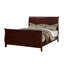 Structure de lit pour grand lit style Louis Philippe
