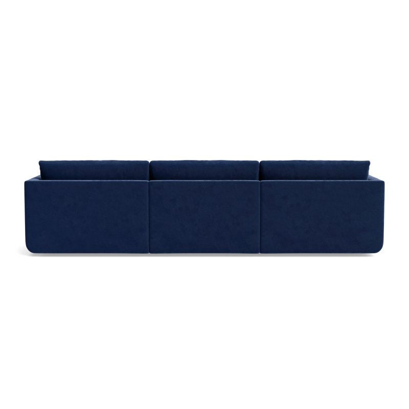 Eva Modular Sofa, Performance Velvet - Uniform