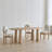 French cream-style solid wood dining table-609570914