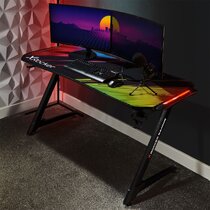 X Rocker Led Jaguar Gaming Desk