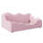 Upholstered Toddler Bed with Safety Guardrails