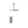 FS2961CM Chrome Ultra Thin Thermostatic Ceiling Mount Shower Set