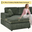 Canapé modulaire rembourré 3 pièces Loette-914102396-933851867