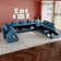 Tomario 10- Piece Upholstered U-Shaped Modular Sectional With Storage