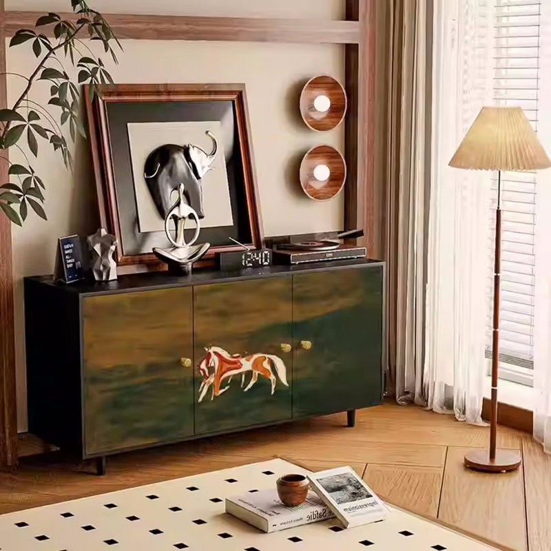 Retro Three-Door Sideboard