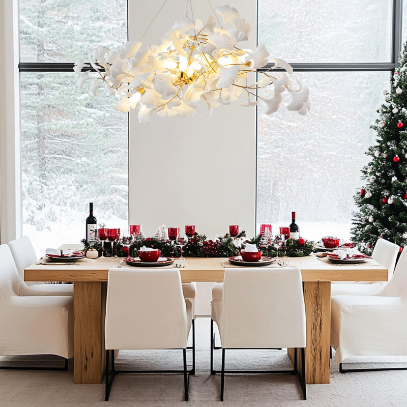 10 - Light Chandelier, Gold