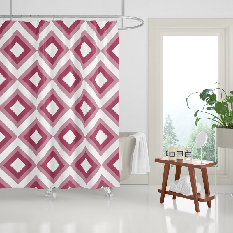 Rideau de douche Tripp, Magenta