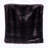 The Holiday Aisle® 18" x 18" Cocoa Mink Faux Fur Pillow.