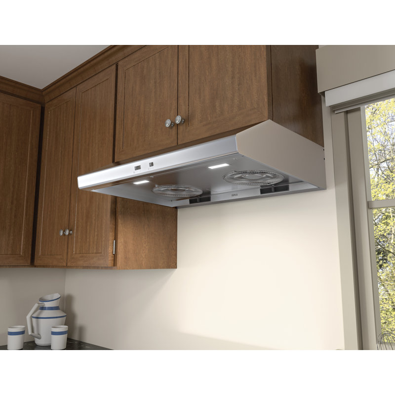 Zephyr Cyclone 42 in. 600 CFM Under Cabinet Range Hood in Stainless Steel