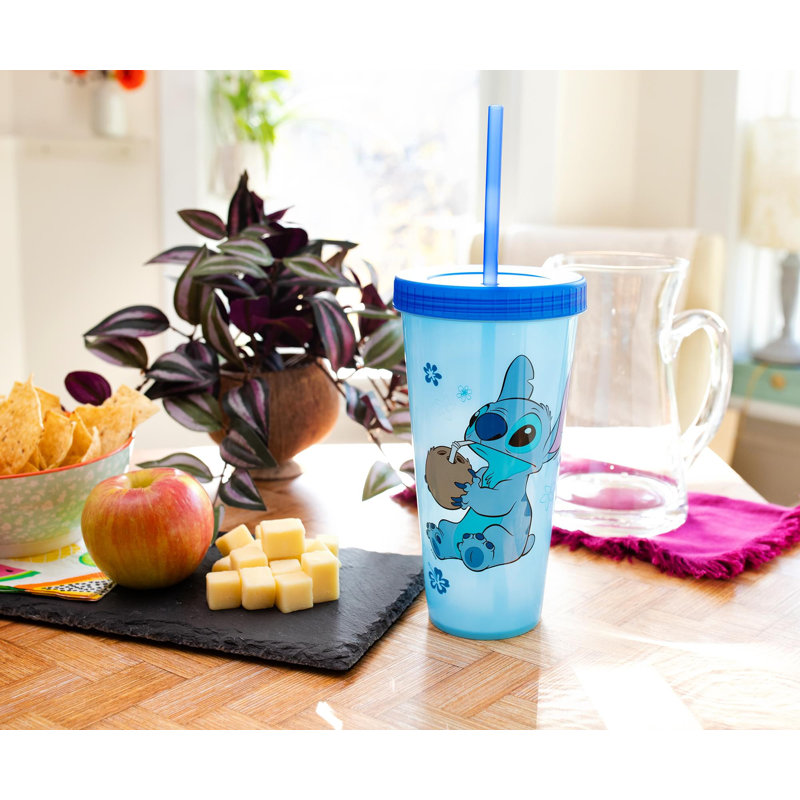 Buffle argenté 24 oz Gobelet de voyage en plastique