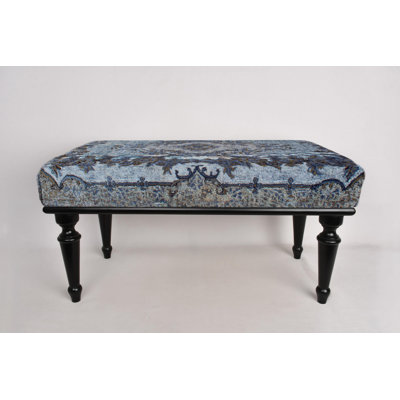 Motif floral, banc de piano, banc de bureau, banc de repose-pieds, banc rembourré, banc de tapis turc, banc Kilim, banc de décoration intérieure, banc fabriqué à la main