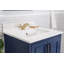 Ensemble de meuble-lavabo simple 23,6 po avec miroir Clorence-2127429026