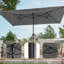 Parasol de terrasse à double face 11x7Ft-1803570541