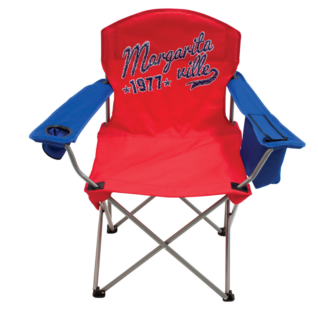 Margaritaville Quad Chair - 1977 - Red/Blue Rio Brands