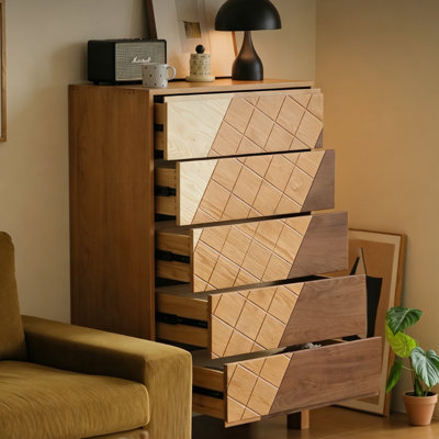 Japanese Retro Minimalist Style Accent Chest