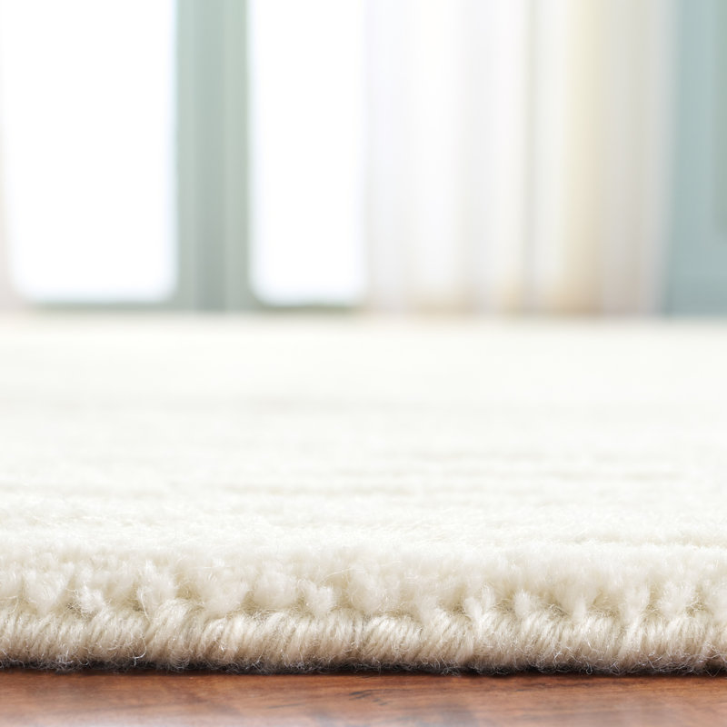 Ralph Lauren Dune Heath Wool, Cotton Solid Color Rug, Rectangle 10' x 14'