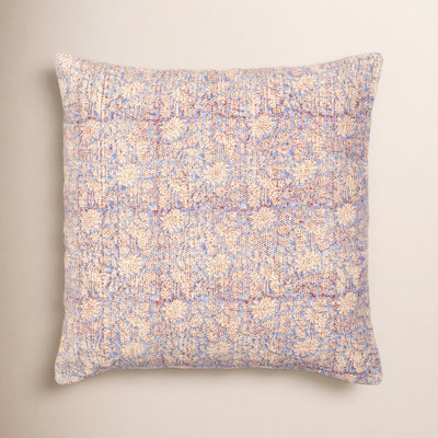 Marine Cotton Throw Pillow