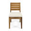 Outdoor Armless Dining Chairs with Water-Resistant Cushions (Set of 2)-1392685840