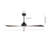 56 In. 4 Solid Wood Blades Indoor Ceiling Fan With Light Kit And Remote Control-1568045677-1568045673