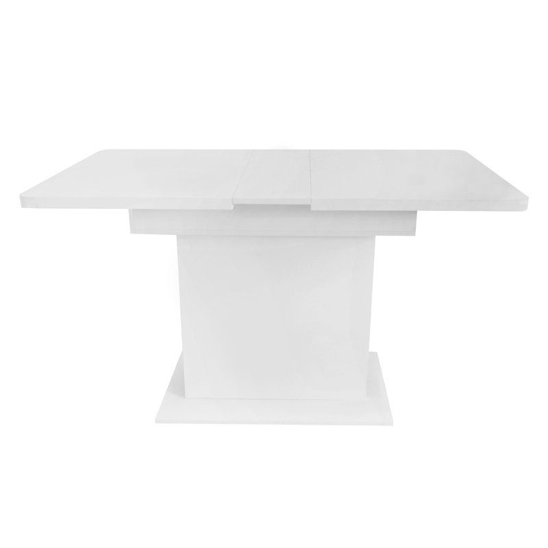 Extendable Dining Table, White
