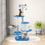 Grand arbre à chat moderne pour chats d'intérieur