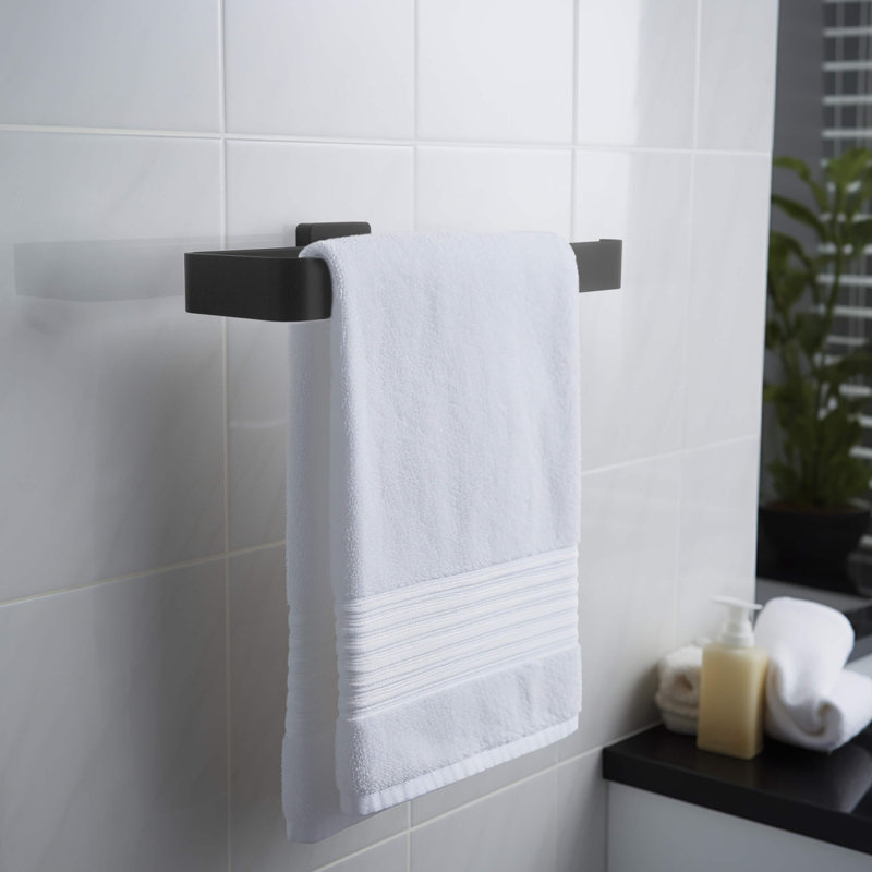 Blaze 2 - Piece Bathroom Hardware Set, Matte Black
