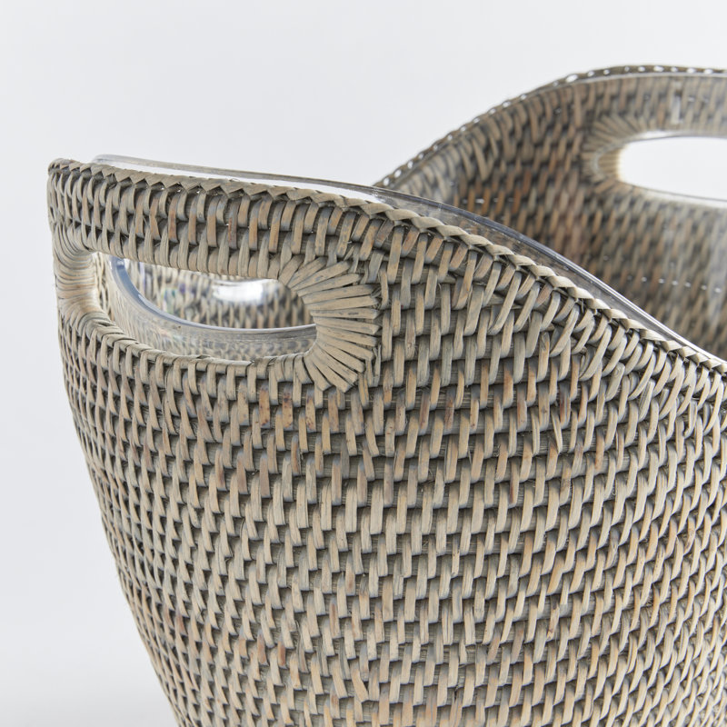 Mika Rattan Beverage Tub