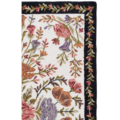 Jardin Hand Tufted Wool;Cotton Floral Indoor Rug