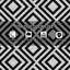 Rectangle 182 cm x 182 cm Geometric Berber Outdoor