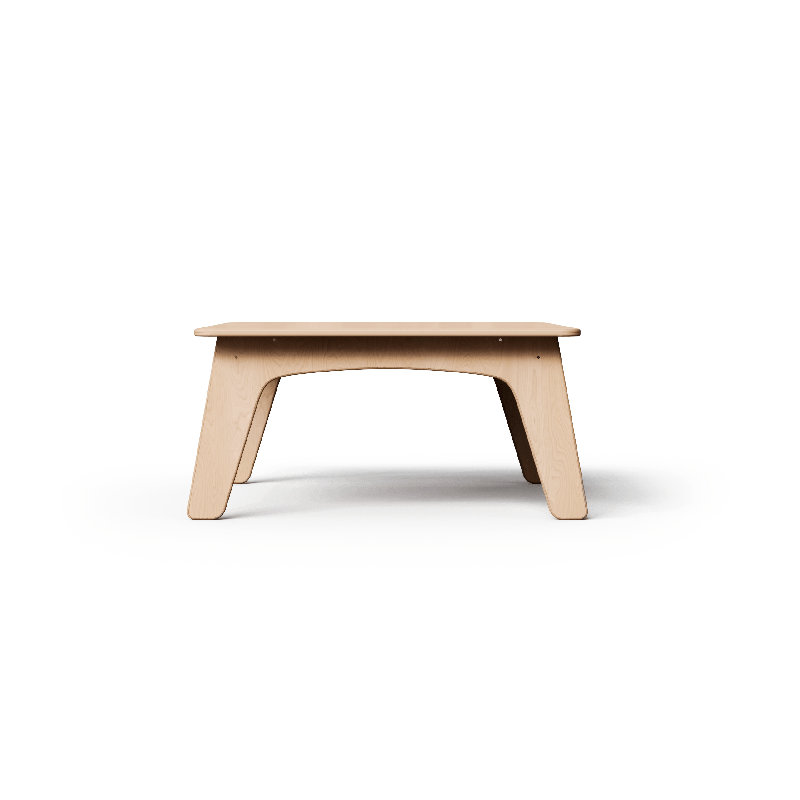 Table rectangulaire Montessori, H 18 po x L 48 po x l 36 po