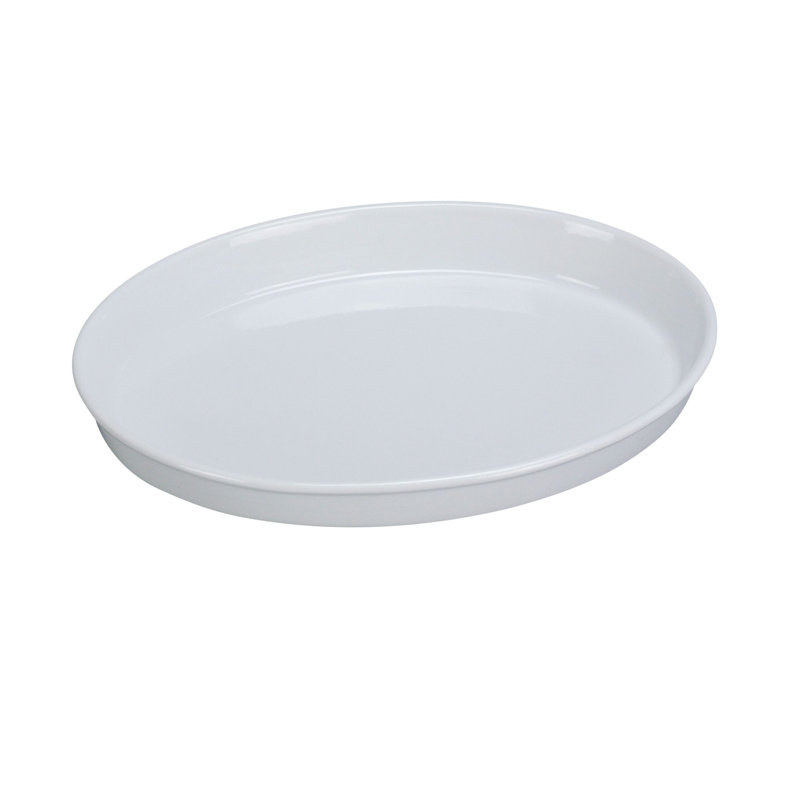 Yanco Accessories Chinaware Oval Deep Plate